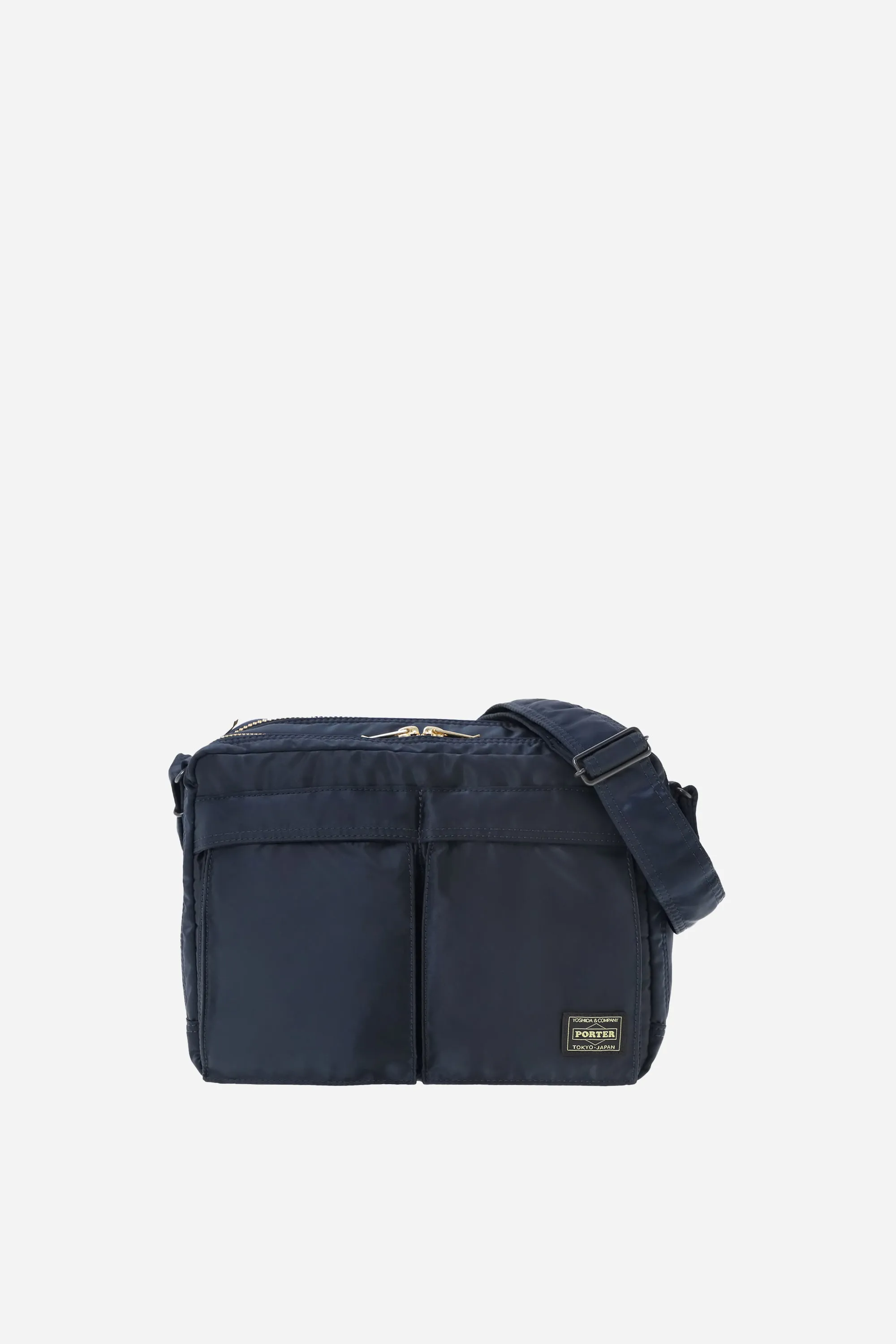 Tanker Sling Bag W Zip (L) Navy