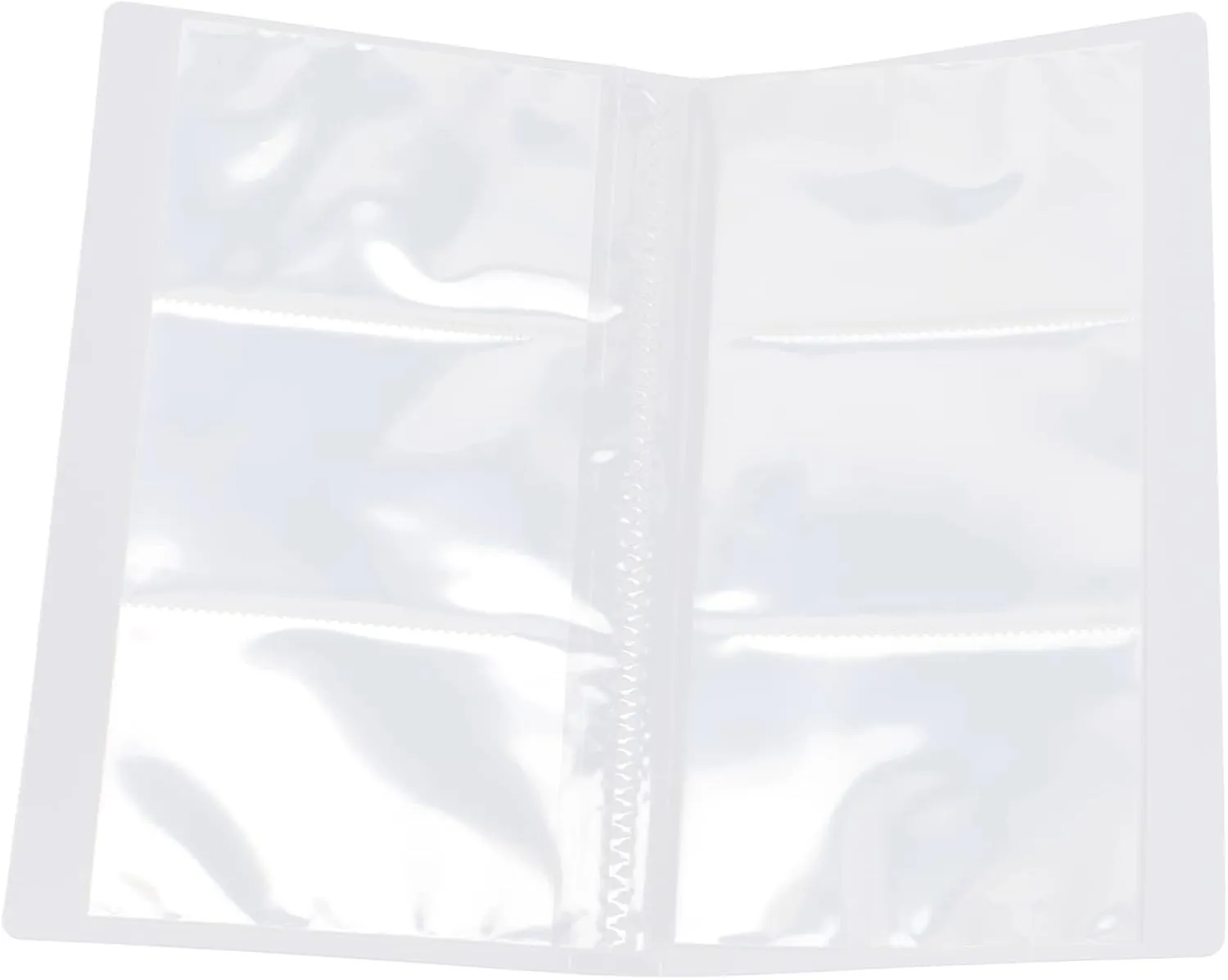 TENDYCOCO 3pcs Jewelry Storage Book Dainty Jewelry Travel Jewlerly Case Transparent Jewelry Book Travel Jewelry Clear Jewelry Book Bulk Jewelry Reclosable Bag Travel Photo Album PVC White
