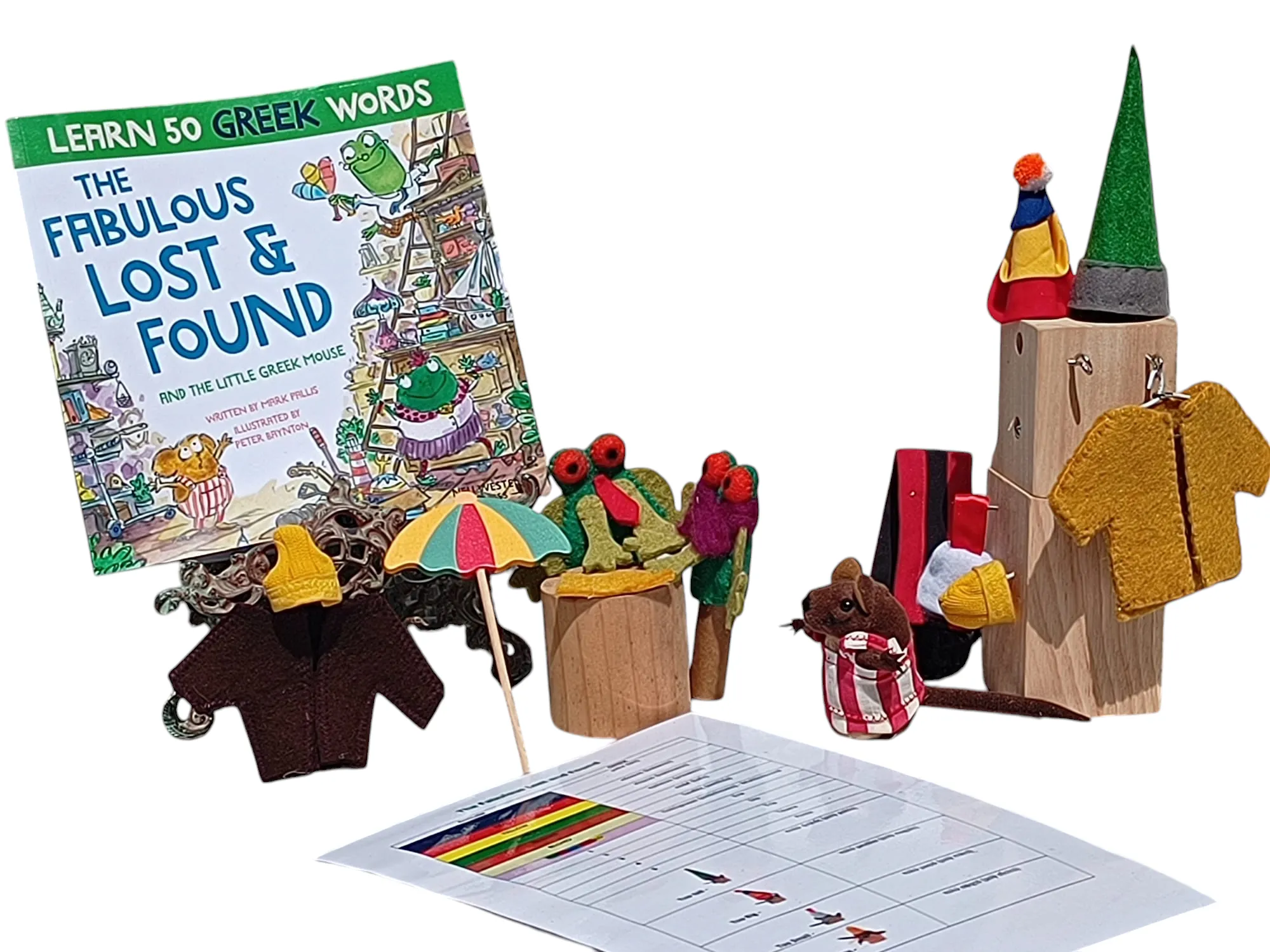 The Fabulous Lost & Found Bilingual Adventure in a Story Bag: Available in Multiple Languages