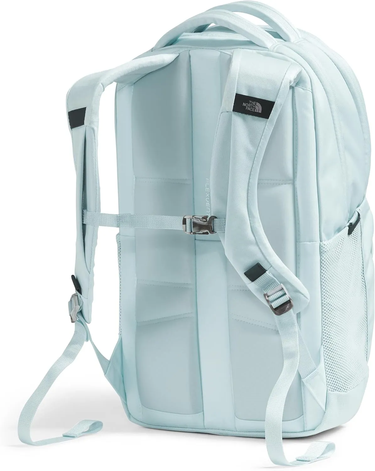 THE NORTH FACE Women's Jester Everyday Laptop Backpack, Ice Blue/TNF Black, One Size