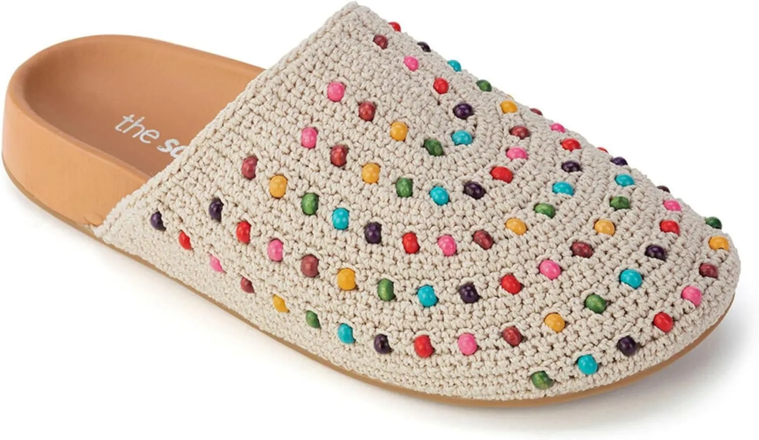 The Sak Bolinas Clog in Crochet and Leather, Slip On Entry