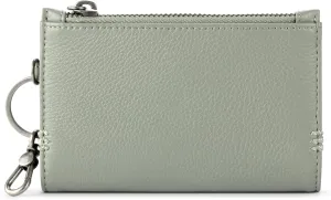 The Sak Encino Card Wallet - Women's Leather Wallet For Everyday - Slim Wallet With Zipper, Credit Card Slots & Coin Holder