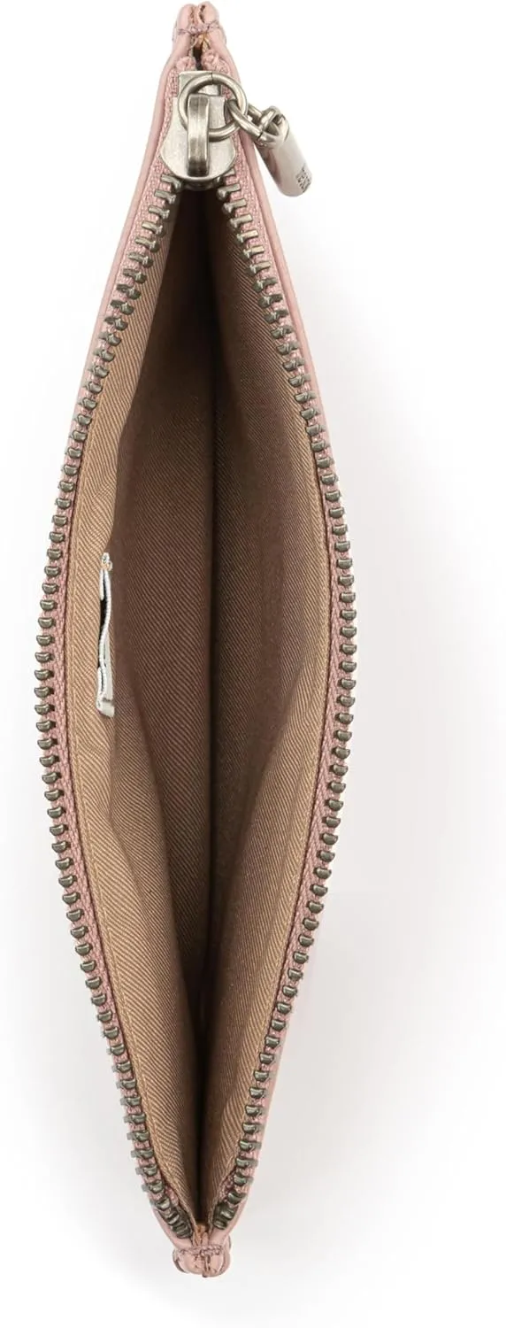 The Sak Neva Large Card Wallet - Slim Leather Wallet for Women - Card Holder With 6 Credit Card Slots & Zipper Closure
