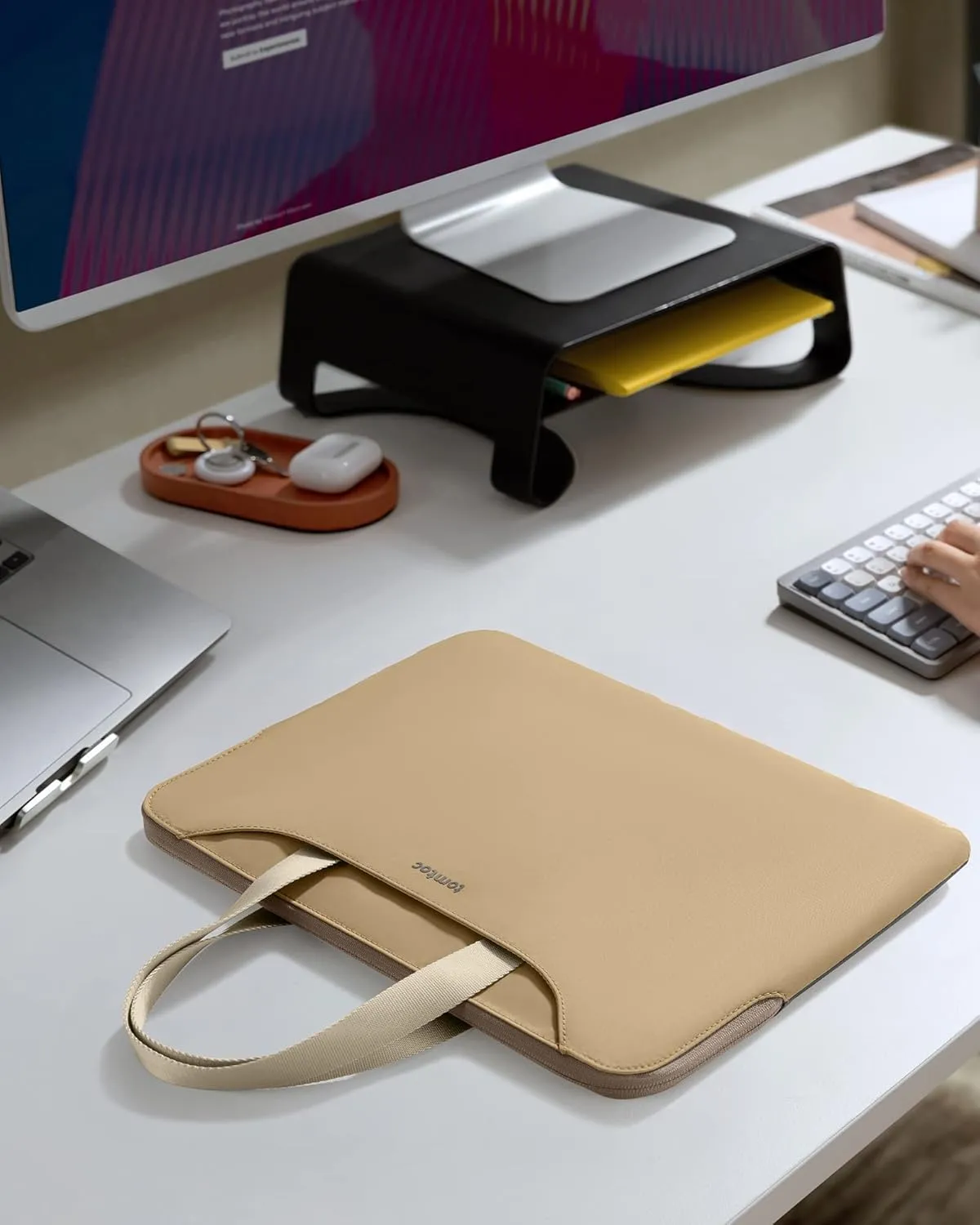 tomtoc 13-16 Inch Laptop Carrying Bag for 13-16-inch MacBook Air/Pro M4/M3/M2/M1, 13-15-inch Surface Pro/Laptop, Copilot PC