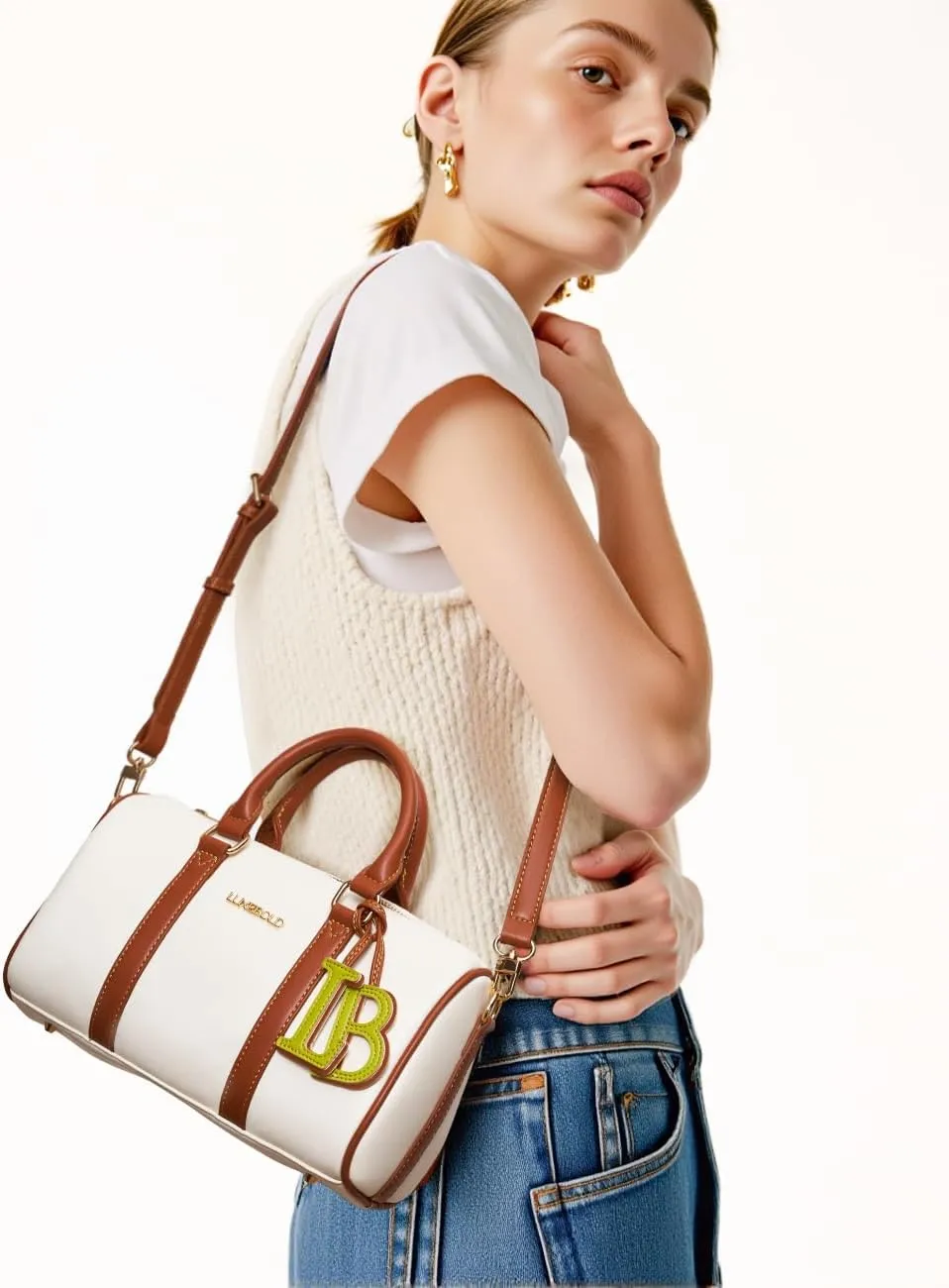 Top Handle Bags for Women Crossbody Purse Cute Boston Bags