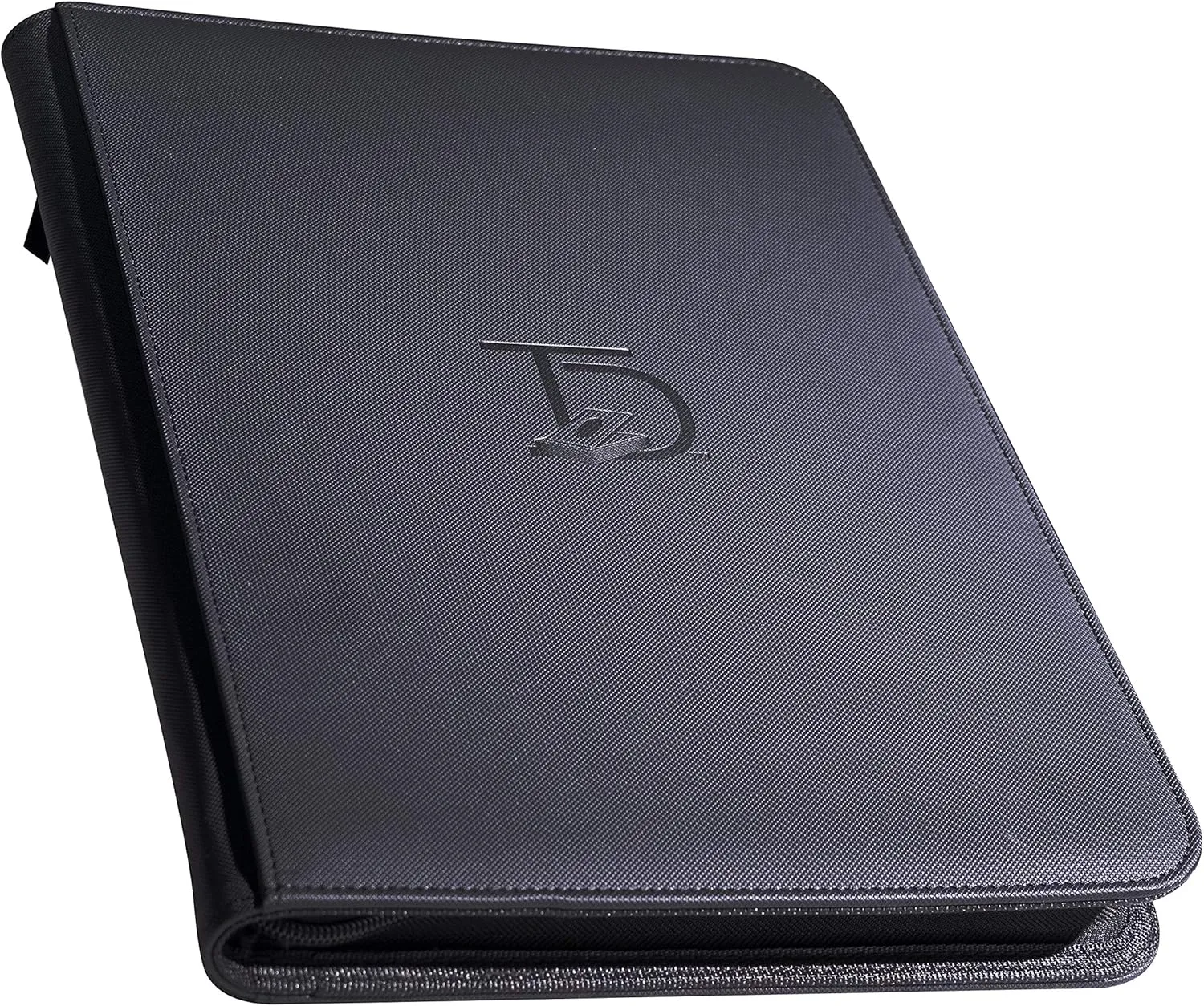 TopDeck 500 Card Ringless Zip Binder Pro - 9-Pocket Pages Side Load Sleeve TCG Storage Portfolio, Compatible with Pokemon, Yu-Gi-Oh, One Piece, MTG, Comic Trading Collectible Cards - Black