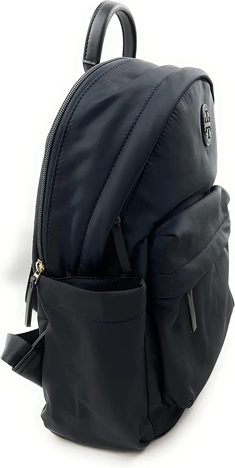 Tory Burch 88368 Black With Gold Hardware Ella Nylon Women's Backpack