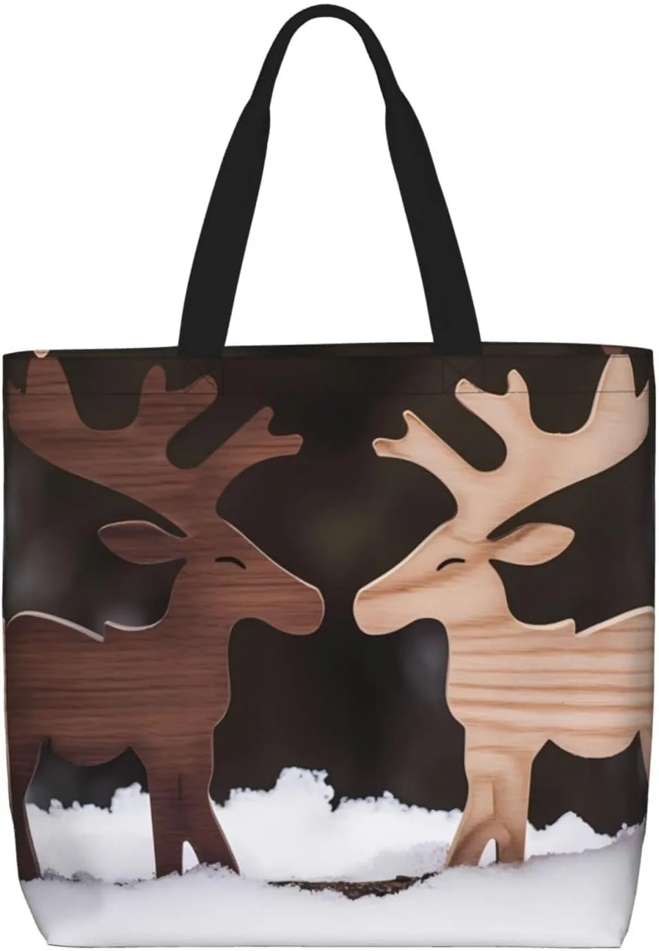 Tote Bag with Zipper Pockets,Large Capacity Shopping Bag, Handbags for Travel Grocery