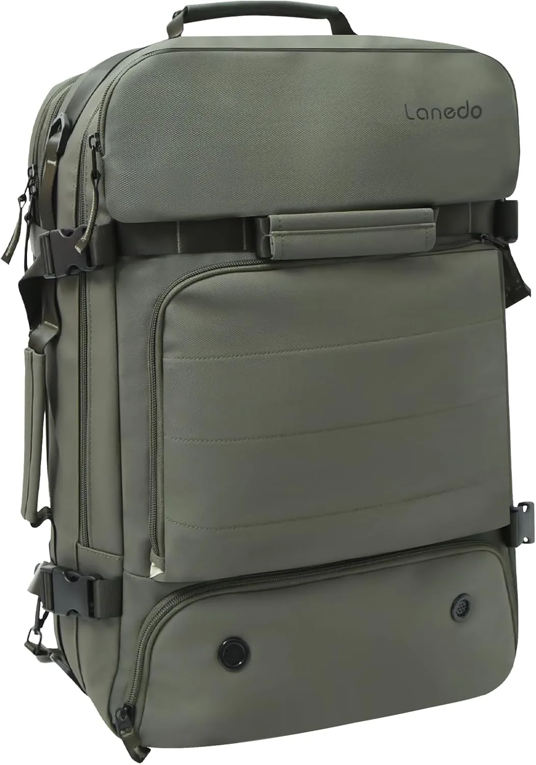 Travel Backpack Carry On Flight Approved, Large Capacity Backpack, Expandable Laptop Backpack W/Multi Pockets, Wet isolation Pocket, Heavy Duty Luggage Backpack USB Port for Business Travel