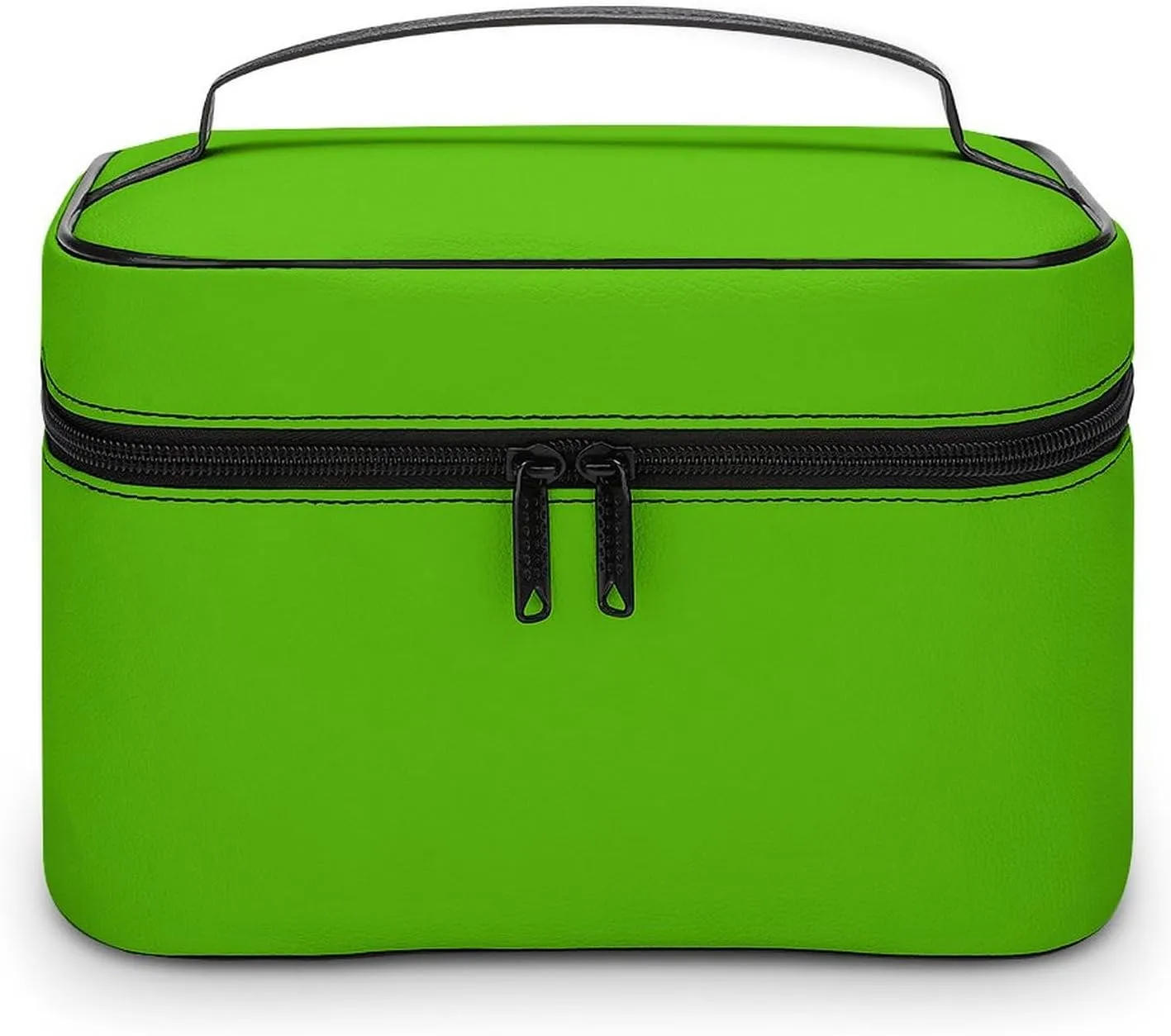 Travel Makeup Bag, Bright Green Cosmetic Bags for Women Large Capacity Waterproof Toiletry Bag Make up Organizer