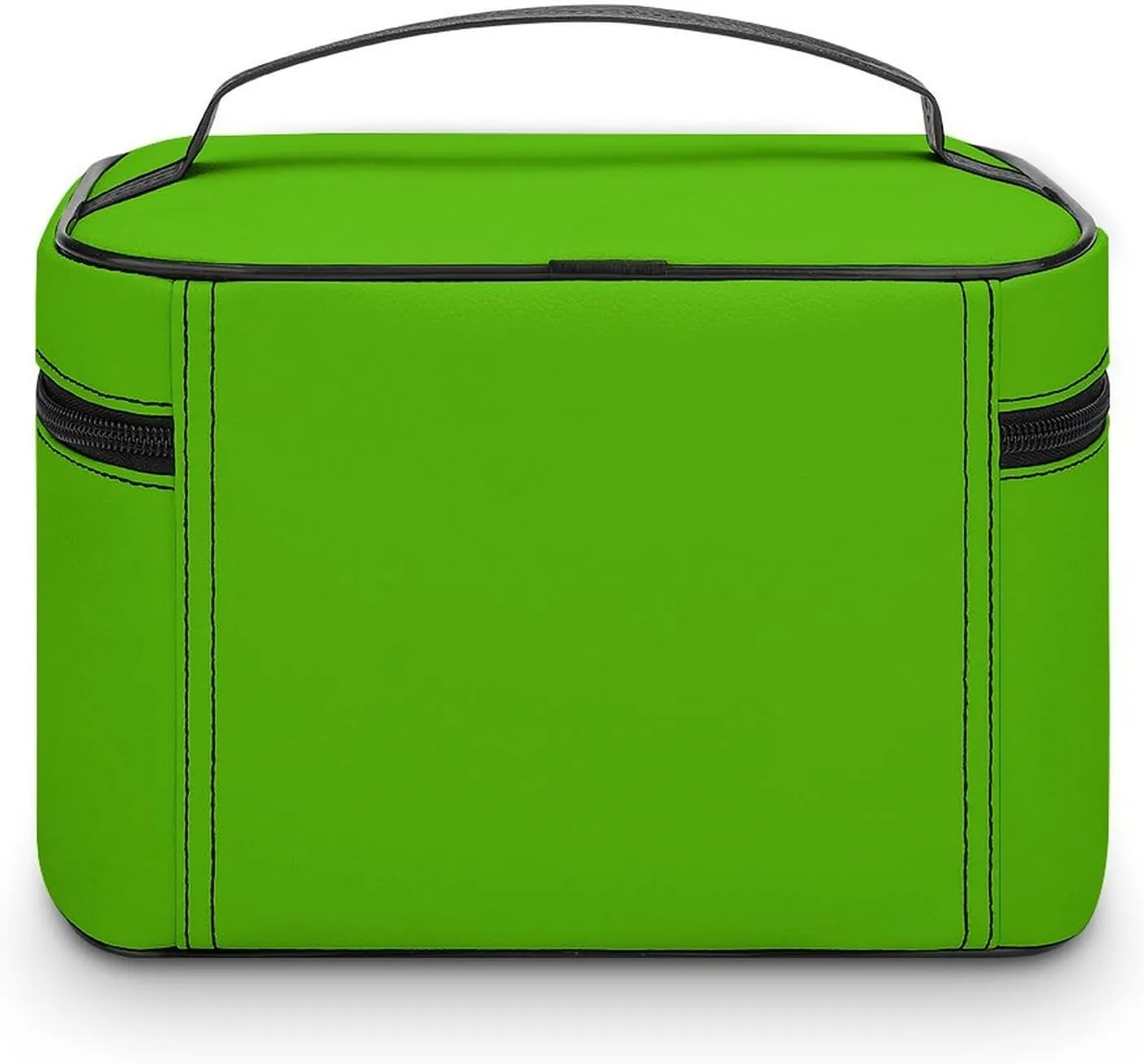 Travel Makeup Bag, Bright Green Cosmetic Bags for Women Large Capacity Waterproof Toiletry Bag Make up Organizer