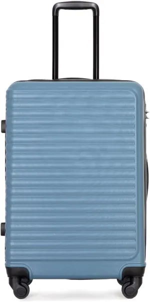 Travelhouse luggage,Hardside Carry On Travel Suitcase with Spinner Wheels, Multi-directional Spinner Wheels Uprigth Lightweight Underseater for Airplanes (Blue Gray)