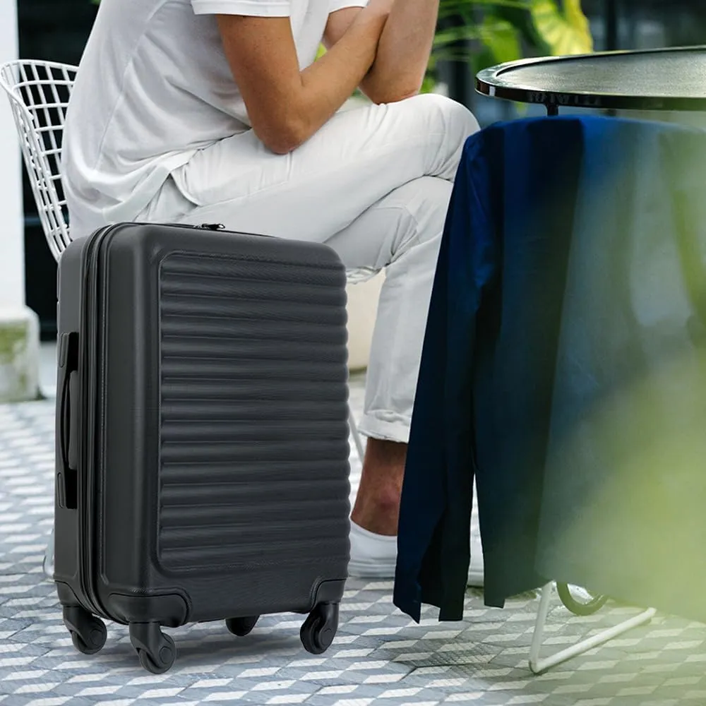 Travelhouse luggage,Hardside Carry On Travel Suitcase with Spinner Wheels, Multi-directional Spinner Wheels Uprigth Lightweight Underseater for Airplanes (Orange)