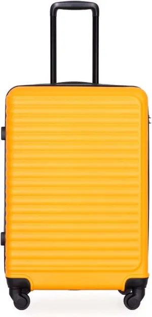 Travelhouse luggage,Hardside Carry On Travel Suitcase with Spinner Wheels, Multi-directional Spinner Wheels Uprigth Lightweight Underseater for Airplanes (Orange)