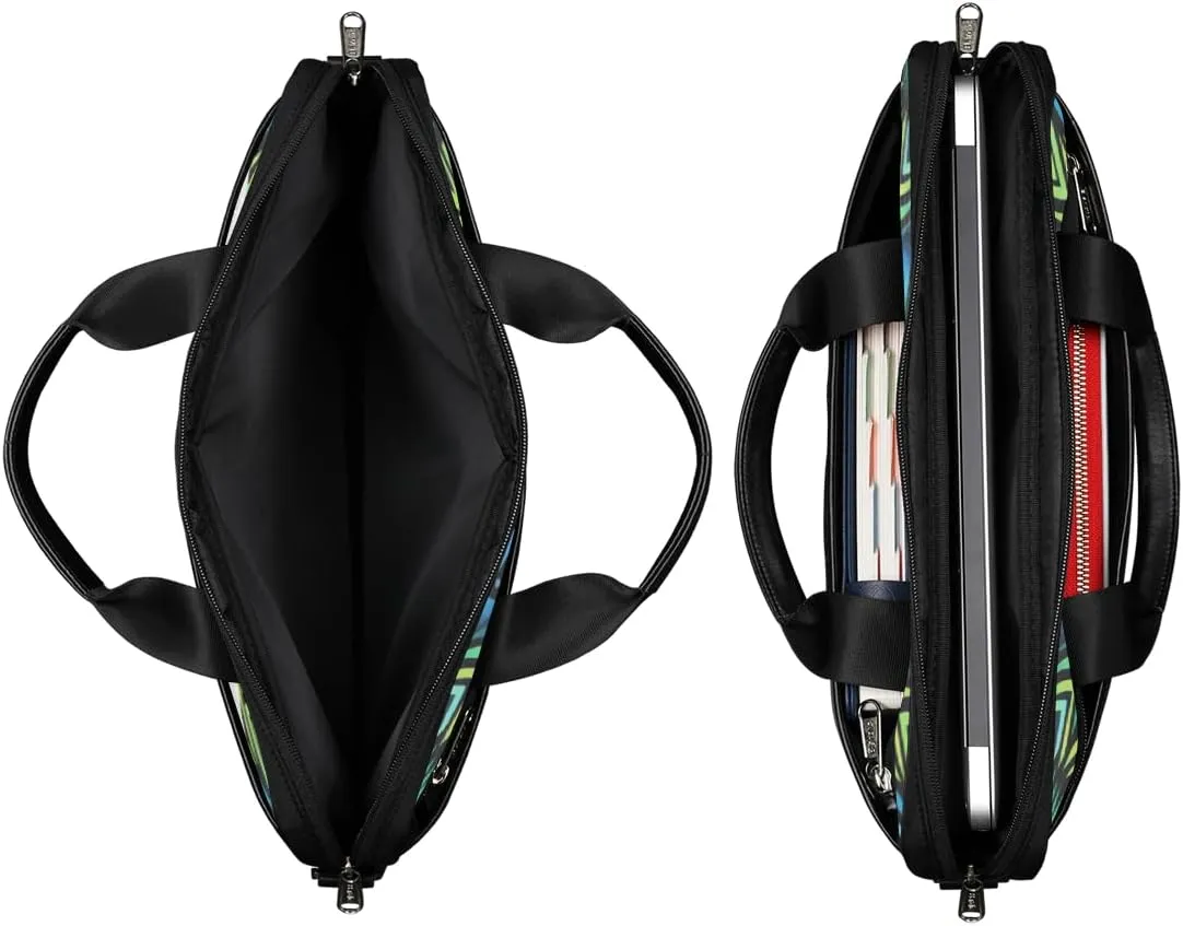 Tree Fun Design Laptop Shoulder Bag for Tablet Computer Notebook Sleeve Messenger Carrying Case Briefcase Tote
