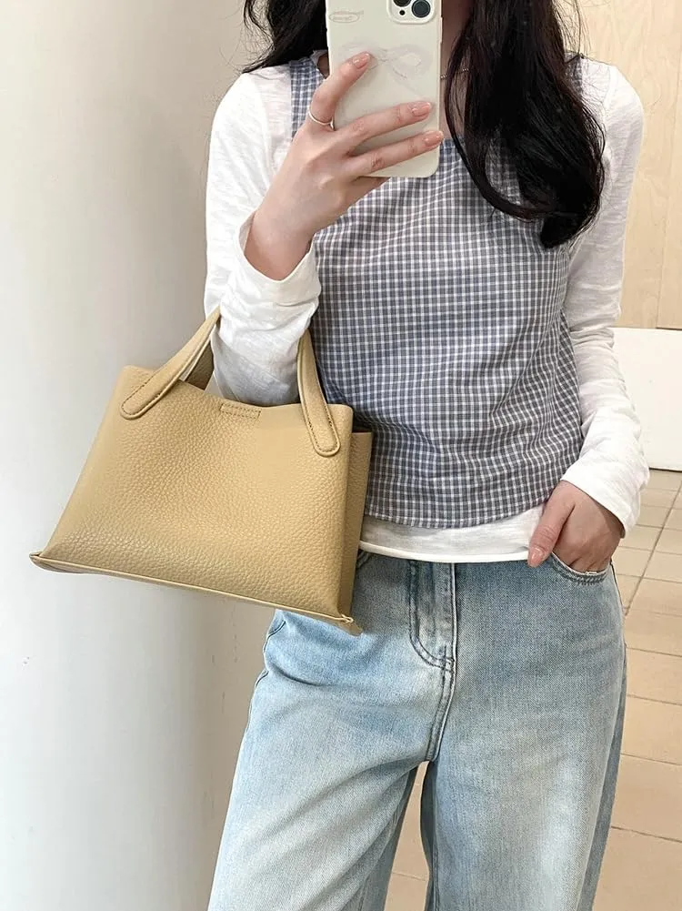 Trendy Summer Hobo Shoulder Bags for Women Small Clutch Handbags Top-handle Tote Bag Satchel for Daily Travel 2025