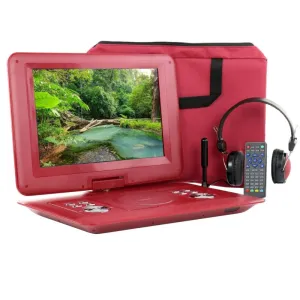 Trexonic 14.1 Inch Portable DVD Player with Swivel TFT-LCD Screen and USB,SD,AV,