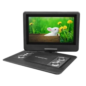 Trexonic Portable TV DVD Player with Color TFT LED Screen and USB/HD/AV Inputs