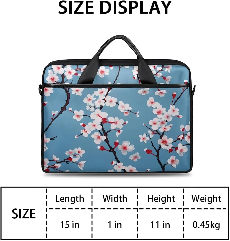 Tropical Beach 15 Inch Laptop Bag Women Men Laptop Carrying Case