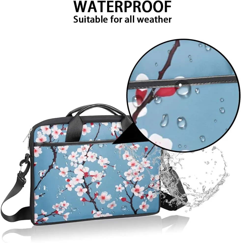 Tropical Beach 15 Inch Laptop Bag Women Men Laptop Carrying Case