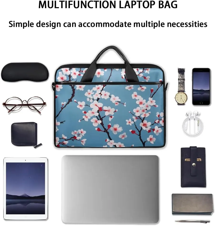 Tropical Beach 15 Inch Laptop Bag Women Men Laptop Carrying Case