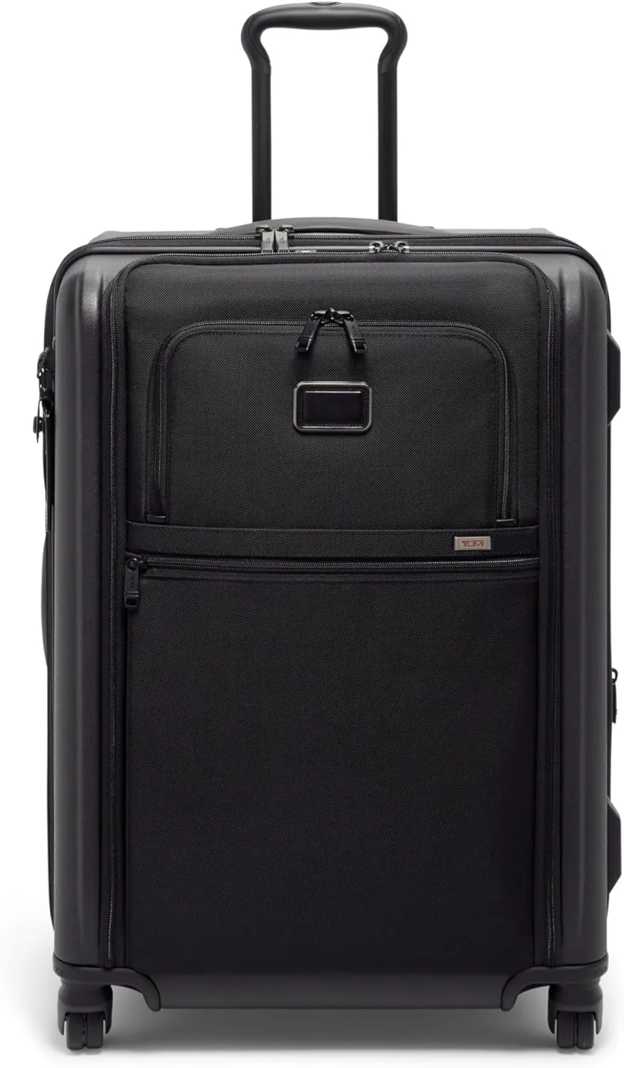 TUMI - Alpha Hybrid Short Trip Expandable 4 Wheeled Packing Case - Suitcase with Top and Side-Grab Handles - Black