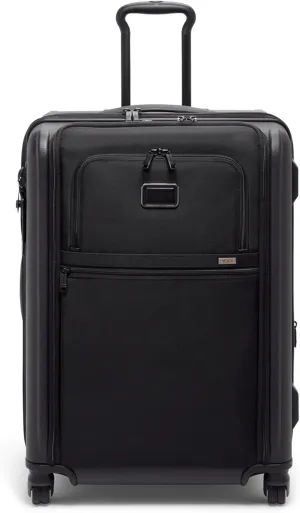 TUMI - Alpha Hybrid Short Trip Expandable 4 Wheeled Packing Case - Suitcase with Top and Side-Grab Handles - Black
