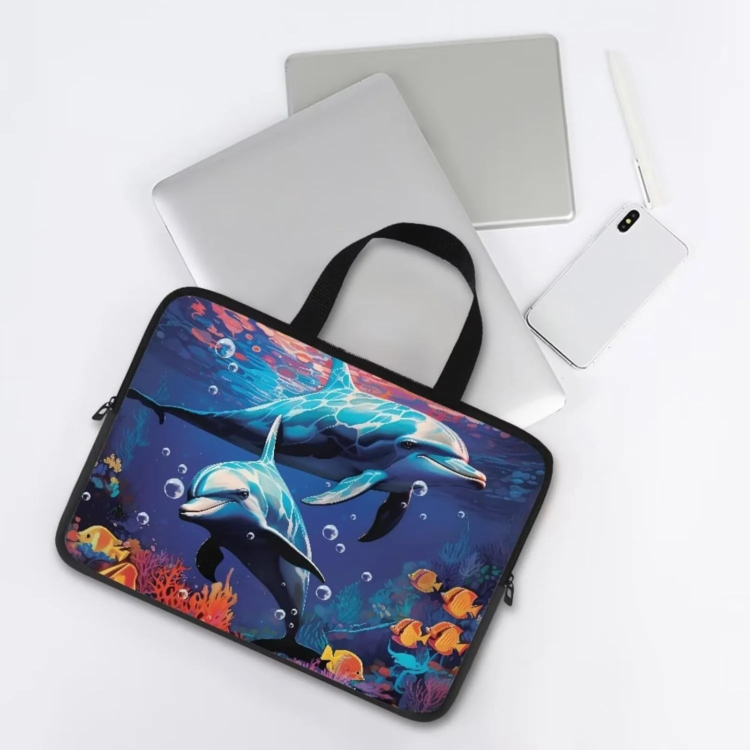 Uasibuni 17 inch Laptop Bag for Women Stylish Laptop Bag Laptop Carrying Bag Case Tablet Travel Cover
