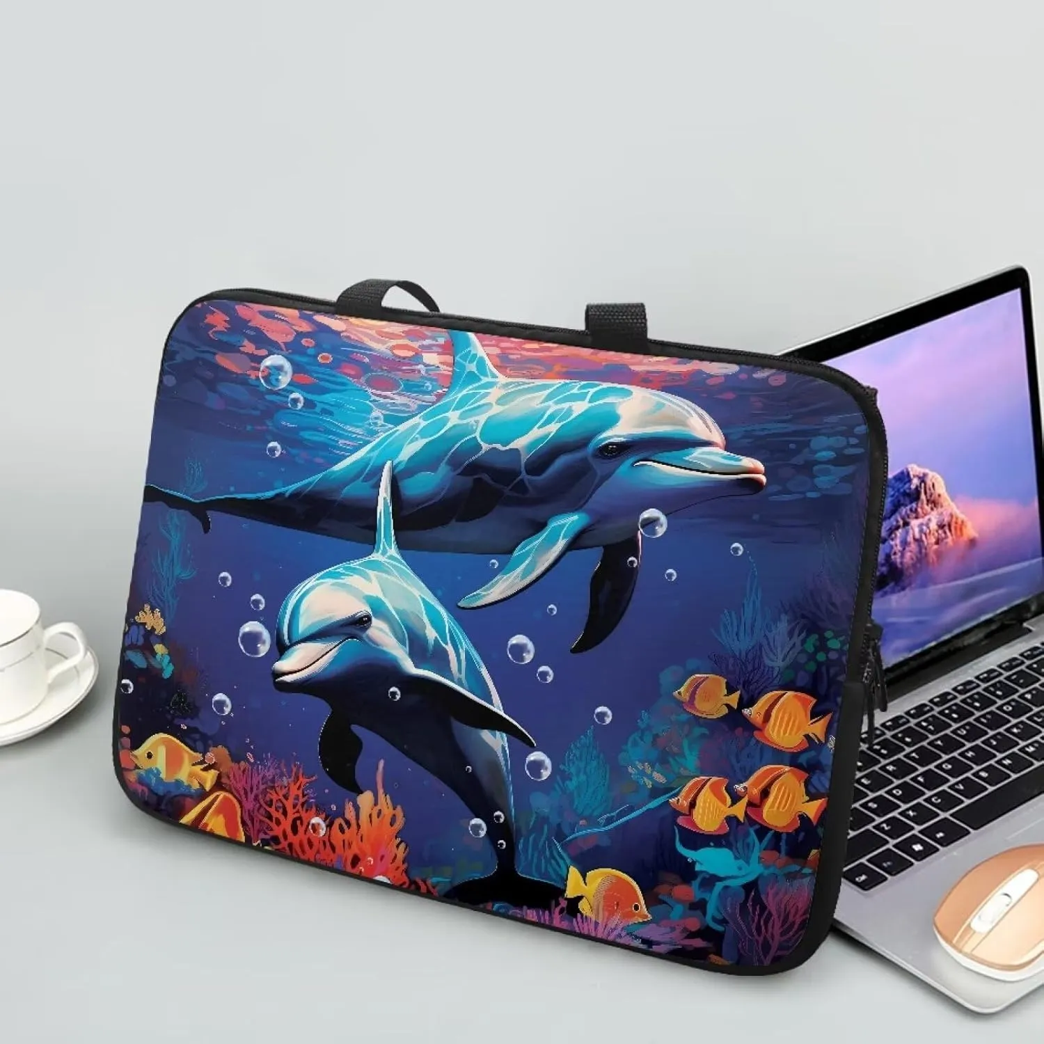 Uasibuni 17 inch Laptop Bag for Women Stylish Laptop Bag Laptop Carrying Bag Case Tablet Travel Cover