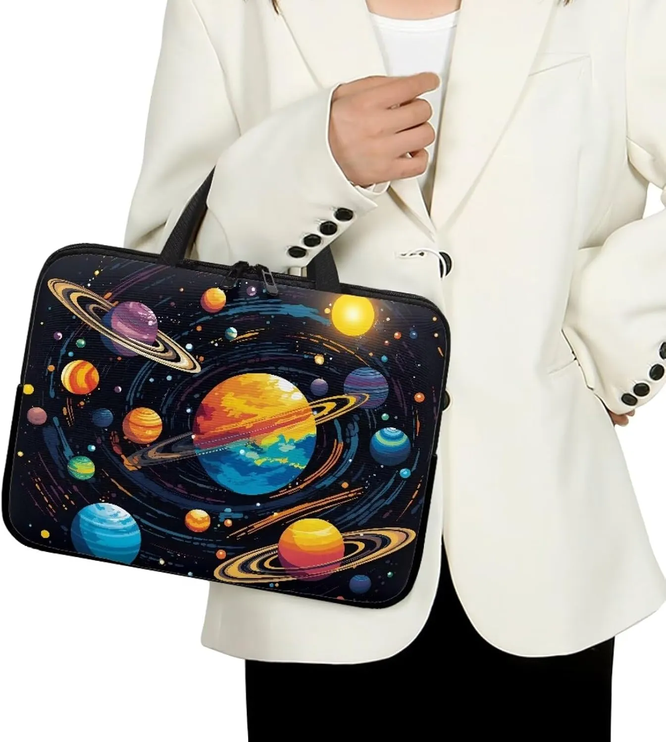 Uasibuni 17 inch Laptop Bag for Women Stylish Laptop Bag Laptop Carrying Bag Case Tablet Travel Cover