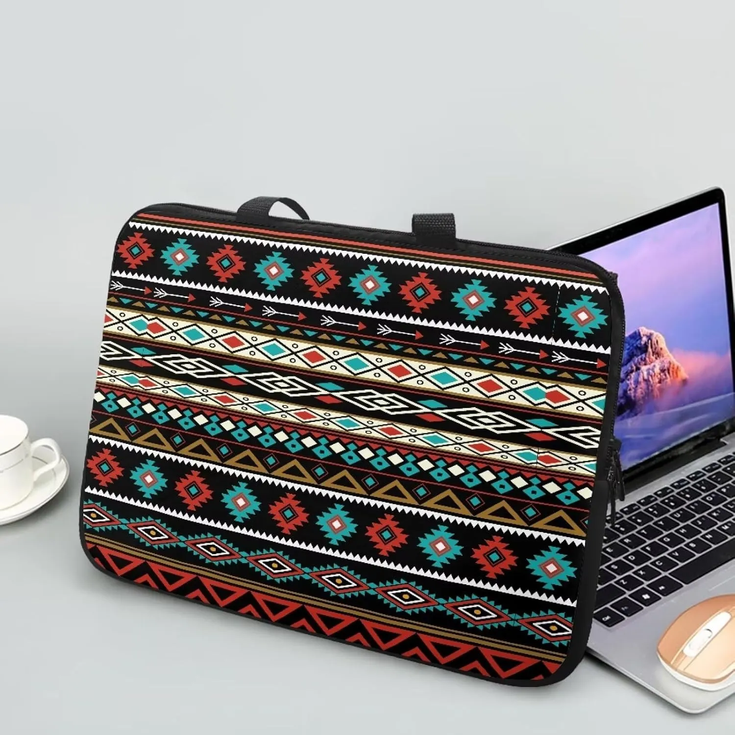 Uasibuni Cute Laptop Cover 17In Laptop Case Bag Laptop Sleeve Messenger Bag Briefcase Laptop Tote Bag Gift for Women Men