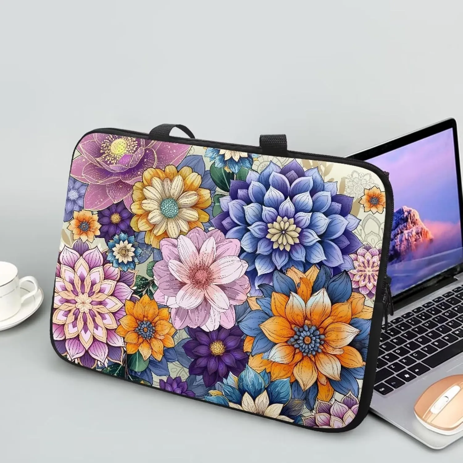 Uasibuni Cute Laptop Tote Bag 17In Laptop Sleeve Case Laptop Case Laptop Bag Gift for Women Men