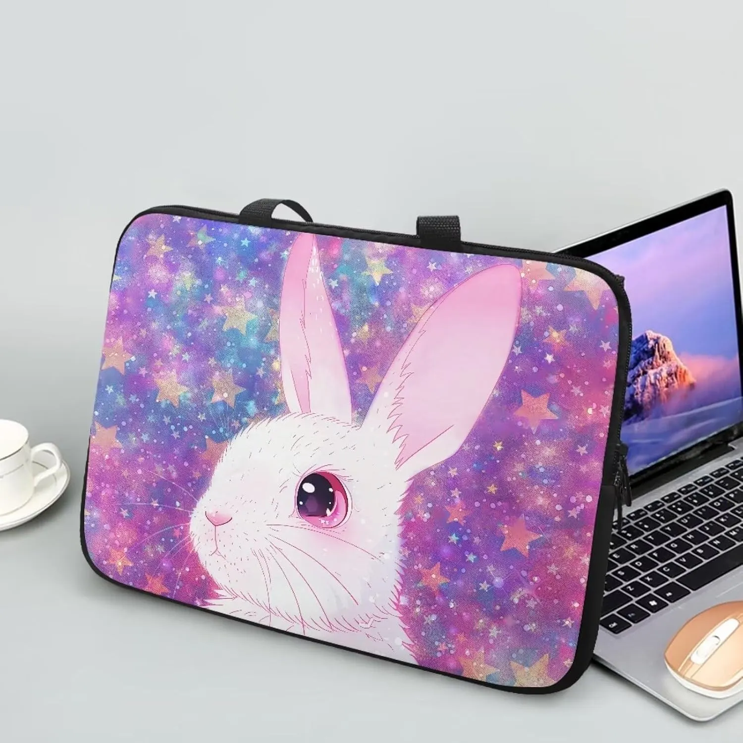 Uasibuni Cute Laptop Tote Bag 17In Laptop Sleeve Case Laptop Case Laptop Bag Gift for Women Men