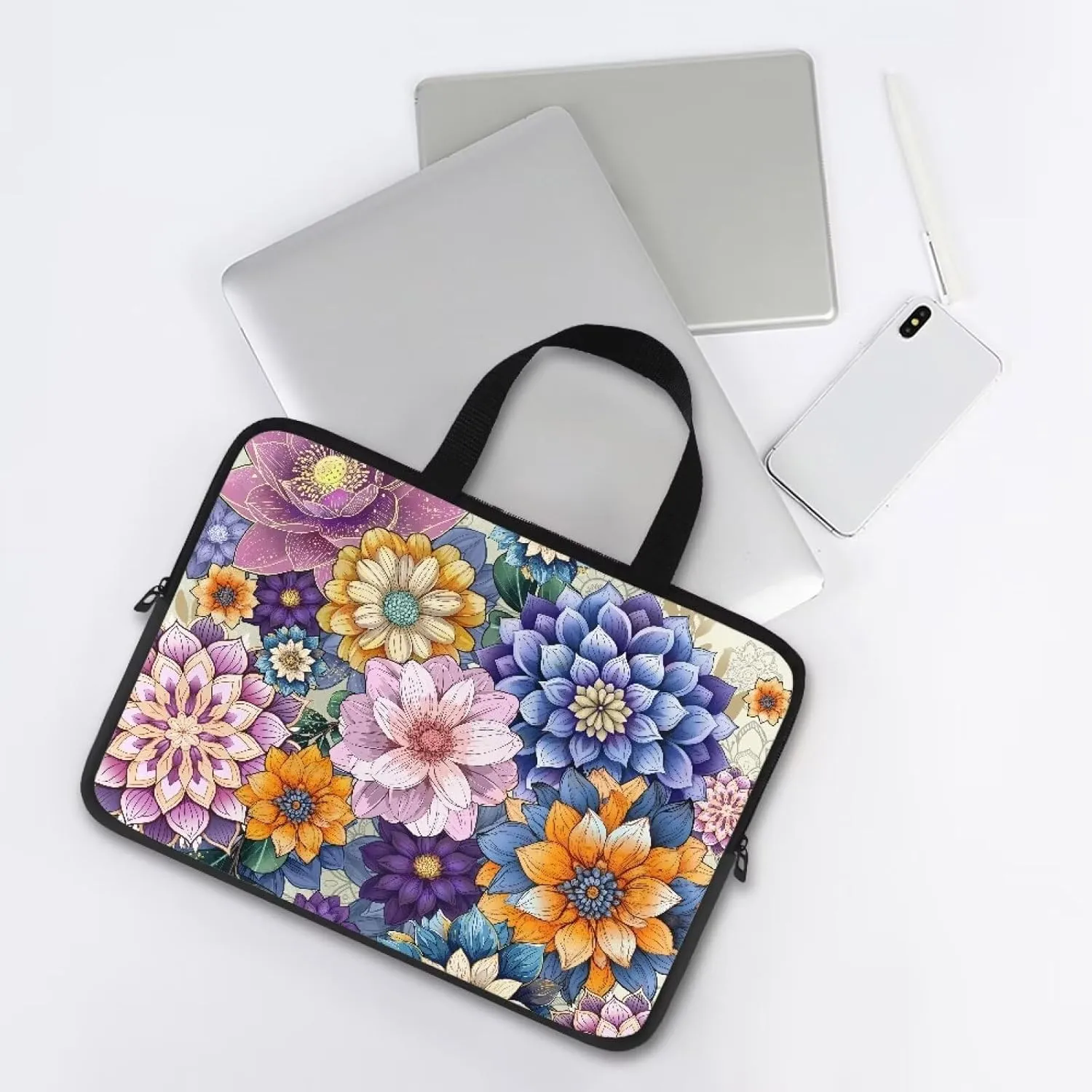Uasibuni Cute Laptop Tote Bag 17In Laptop Sleeve Case Laptop Case Laptop Bag Gift for Women Men