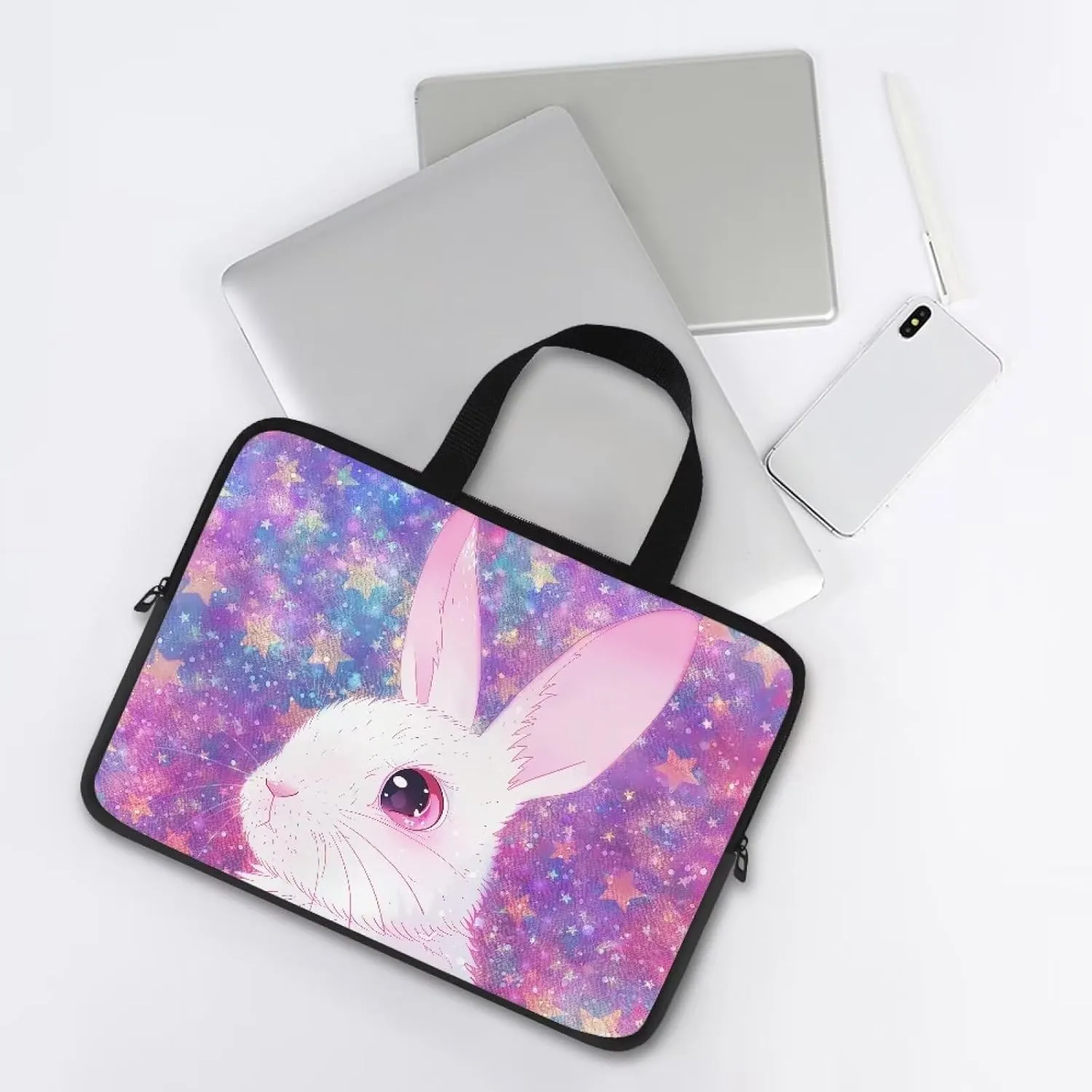 Uasibuni Cute Laptop Tote Bag 17In Laptop Sleeve Case Laptop Case Laptop Bag Gift for Women Men