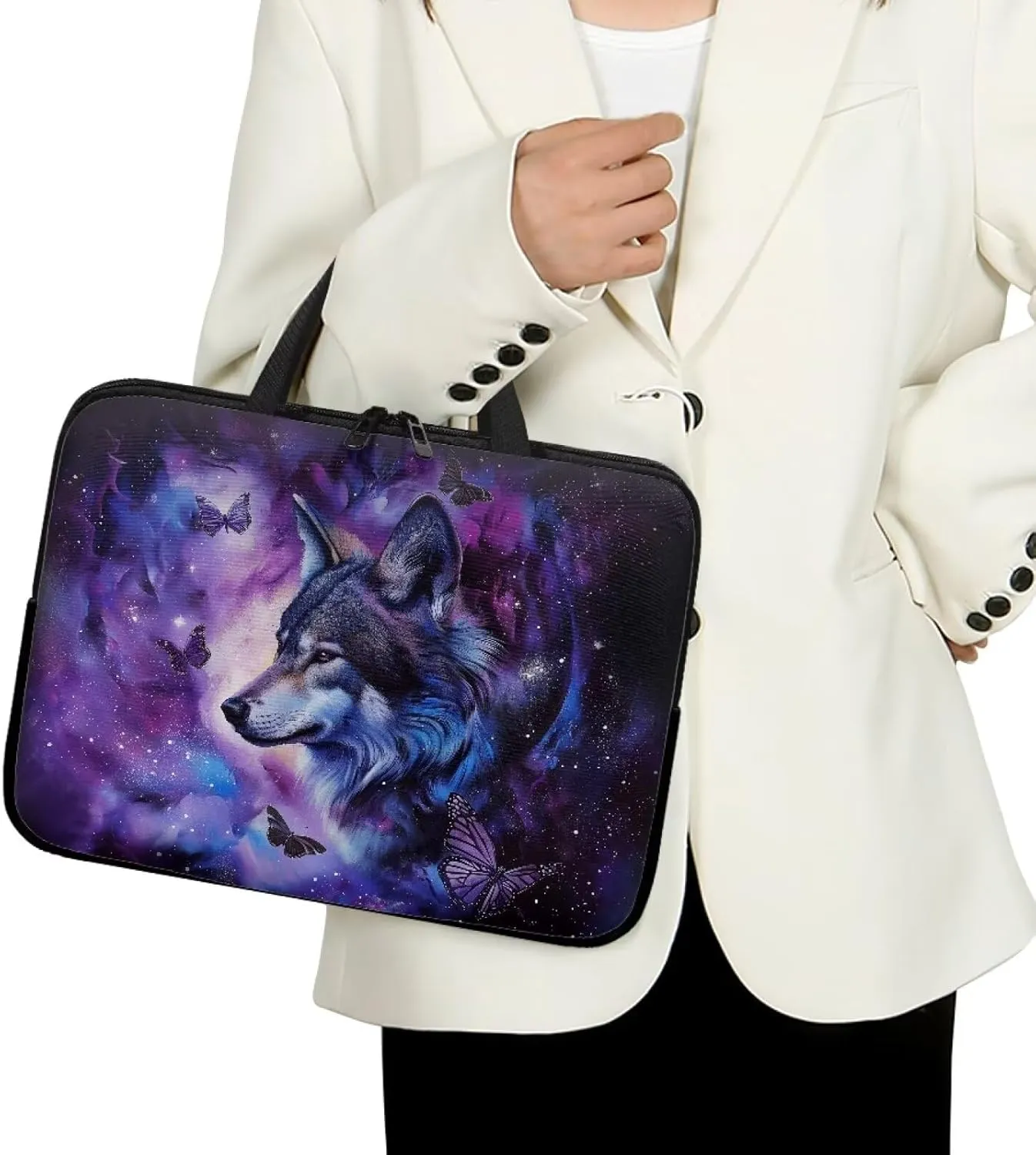 Uasibuni Cute Laptop Tote Bag 17In Laptop Sleeve Case Laptop Case Laptop Bag Gift for Women Men