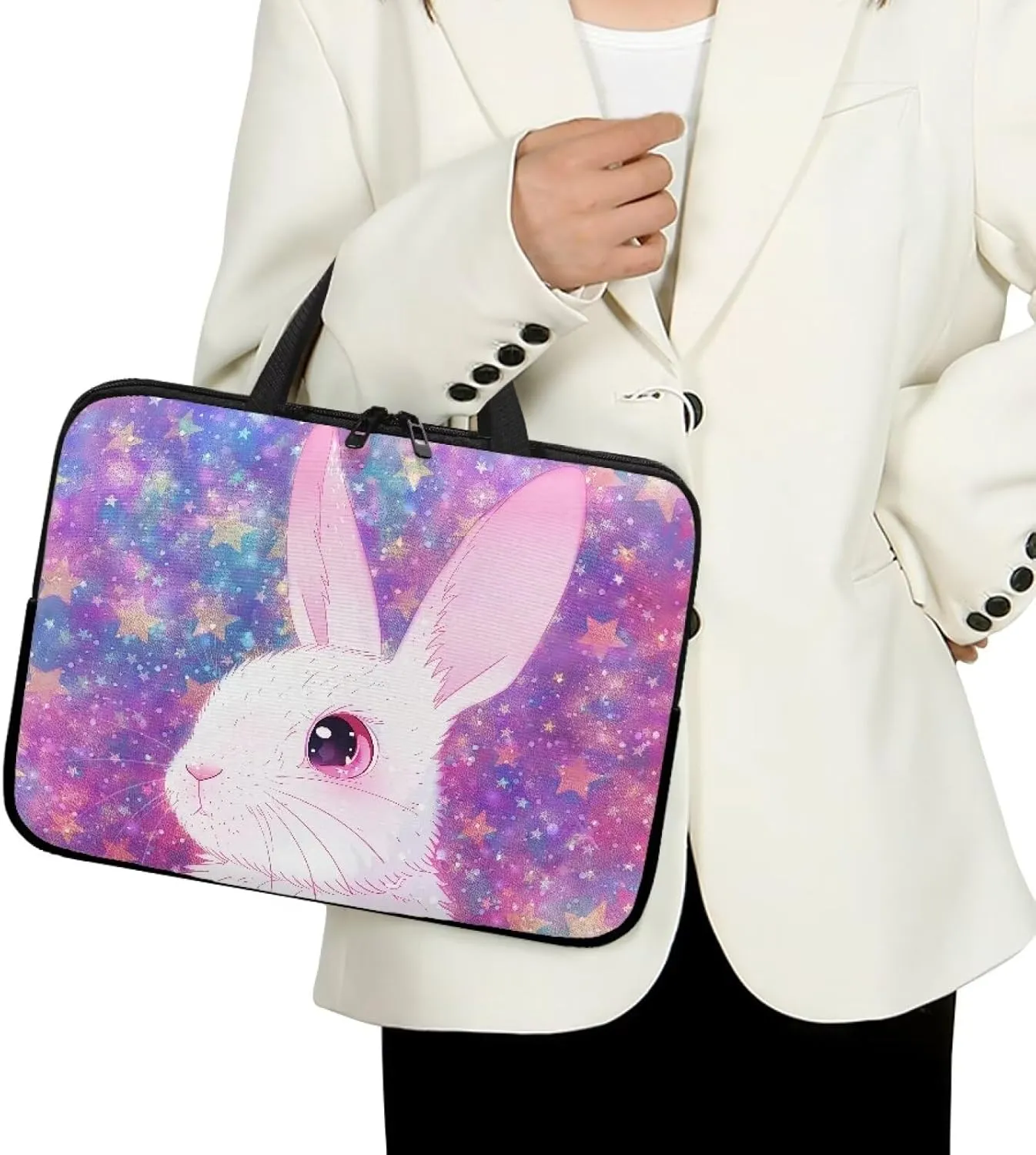 Uasibuni Cute Laptop Tote Bag 17In Laptop Sleeve Case Laptop Case Laptop Bag Gift for Women Men