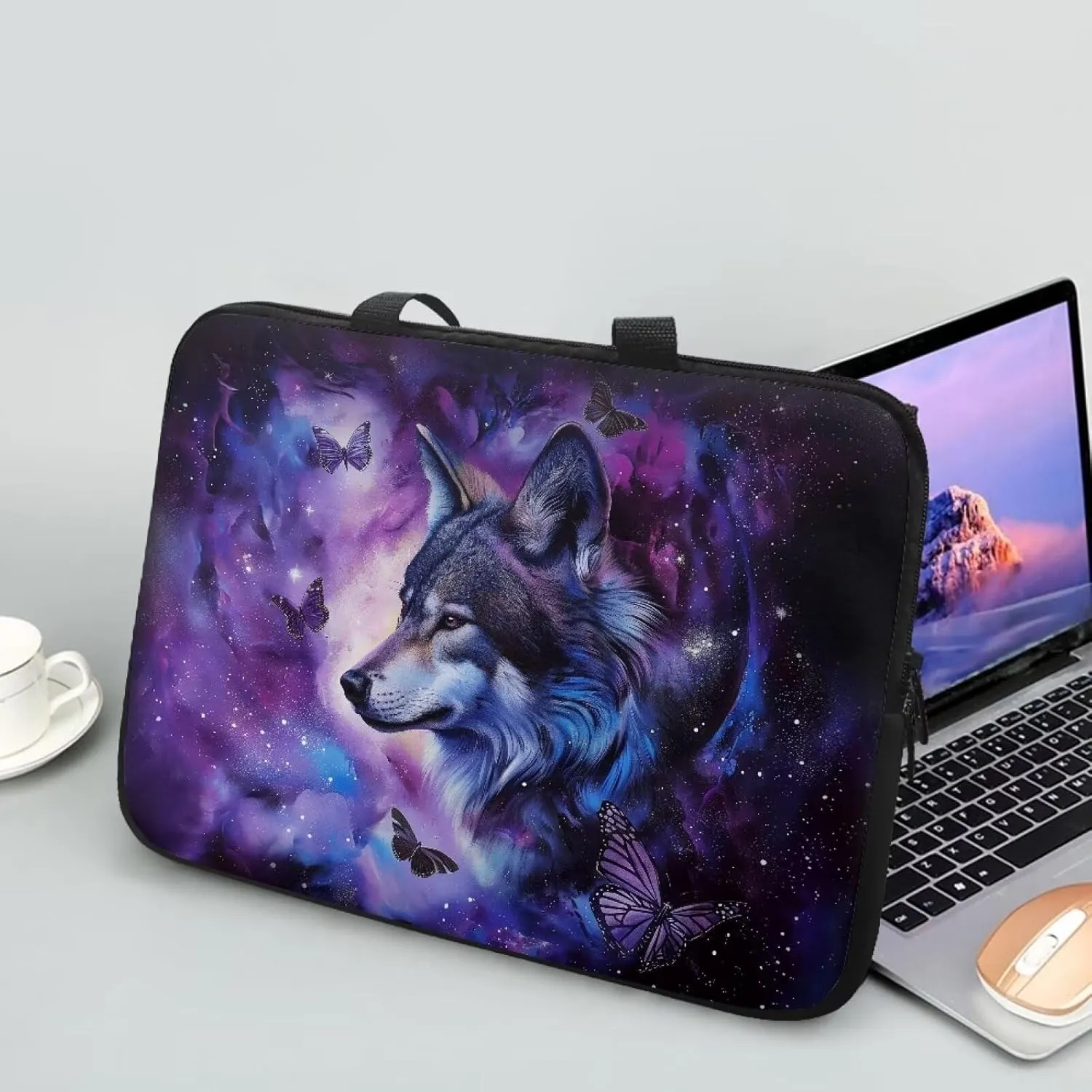 Uasibuni Cute Laptop Tote Bag 17In Laptop Sleeve Case Laptop Case Laptop Bag Gift for Women Men