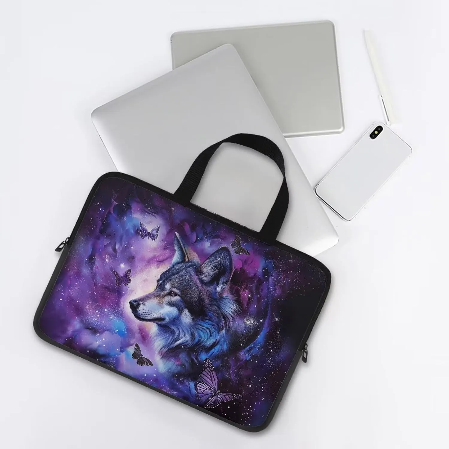 Uasibuni Cute Laptop Tote Bag 17In Laptop Sleeve Case Laptop Case Laptop Bag Gift for Women Men