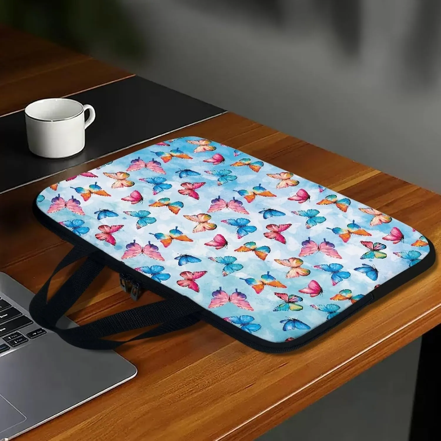 Uasibuni Laptop Sleeve Case with Handle for 14/15.6/ 17In Laptop,Laptop Case Cover Cute Laptop Bag for Women Men