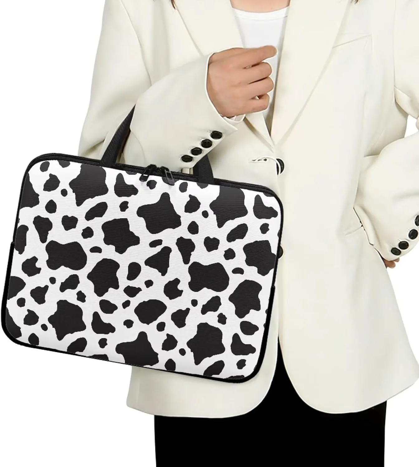 Uasibuni Laptop Sleeve Case with Handle for 14/15.6/ 17In Laptop,Laptop Case Cover Cute Laptop Bag for Women Men