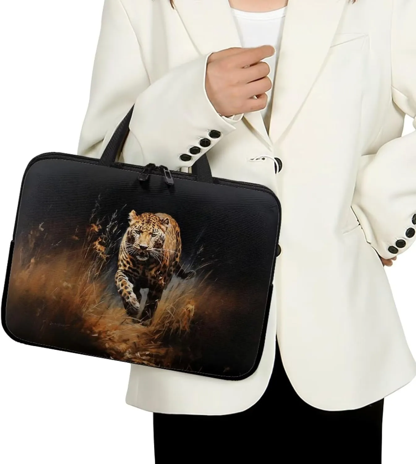 Uasibuni Laptop Sleeve Case with Handle for 14/15.6/ 17In Laptop,Laptop Case Cover Cute Laptop Bag for Women Men