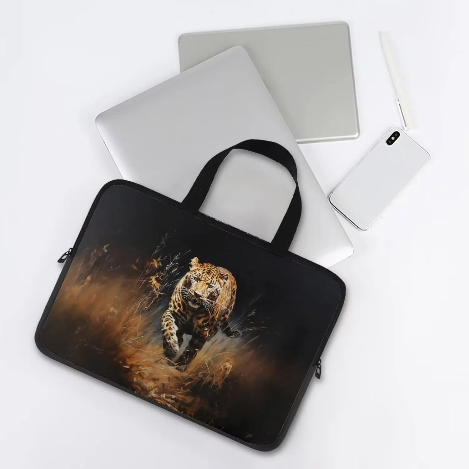 Uasibuni Laptop Sleeve Case with Handle for 14/15.6/ 17In Laptop,Laptop Case Cover Cute Laptop Bag for Women Men