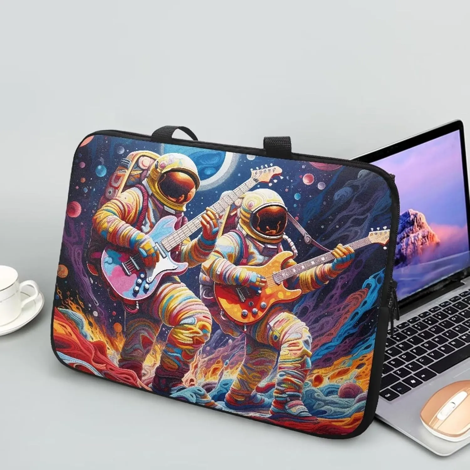 Uasibuni Laptop Sleeve Case with Handle for 14/15.6/ 17In Laptop,Laptop Case Cover Cute Laptop Bag for Women Men