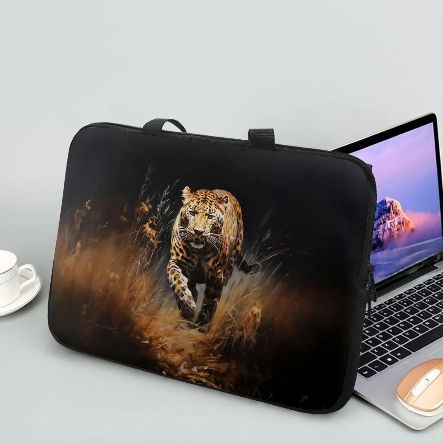 Uasibuni Laptop Sleeve Case with Handle for 14/15.6/ 17In Laptop,Laptop Case Cover Cute Laptop Bag for Women Men