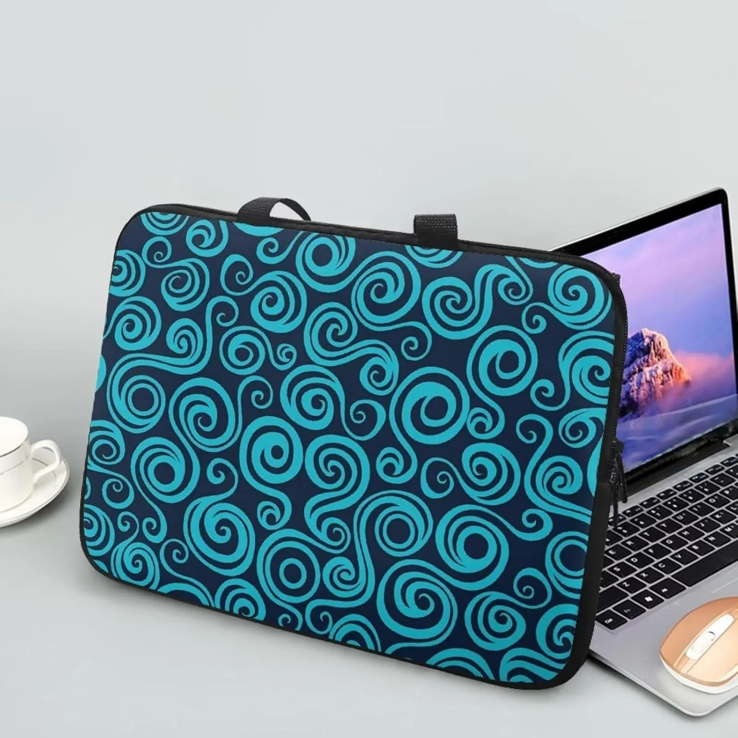 Uasibuni Messenger Laptop Tote Bag,Large Teacher Laptop Bag 15.6" Men Womens Work Bag Briefcase and Laptop Bag