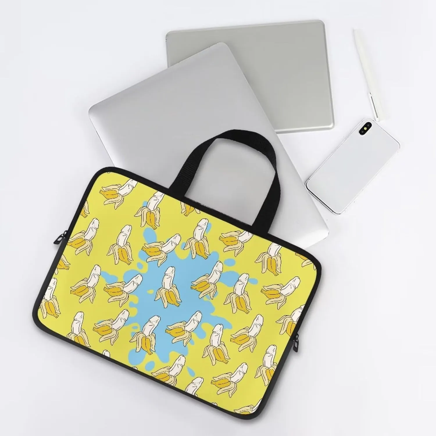 Uasibuni Waterproof Laptop Tote Bag Messenger Bag Case Sleeve for 12 In 13In 15In 17In Laptop Bag