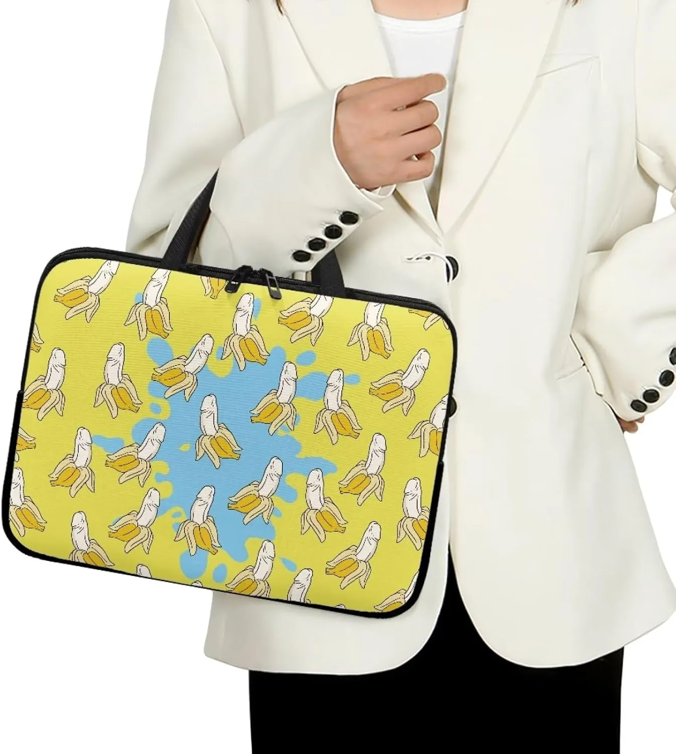 Uasibuni Waterproof Laptop Tote Bag Messenger Bag Case Sleeve for 12 In 13In 15In 17In Laptop Bag
