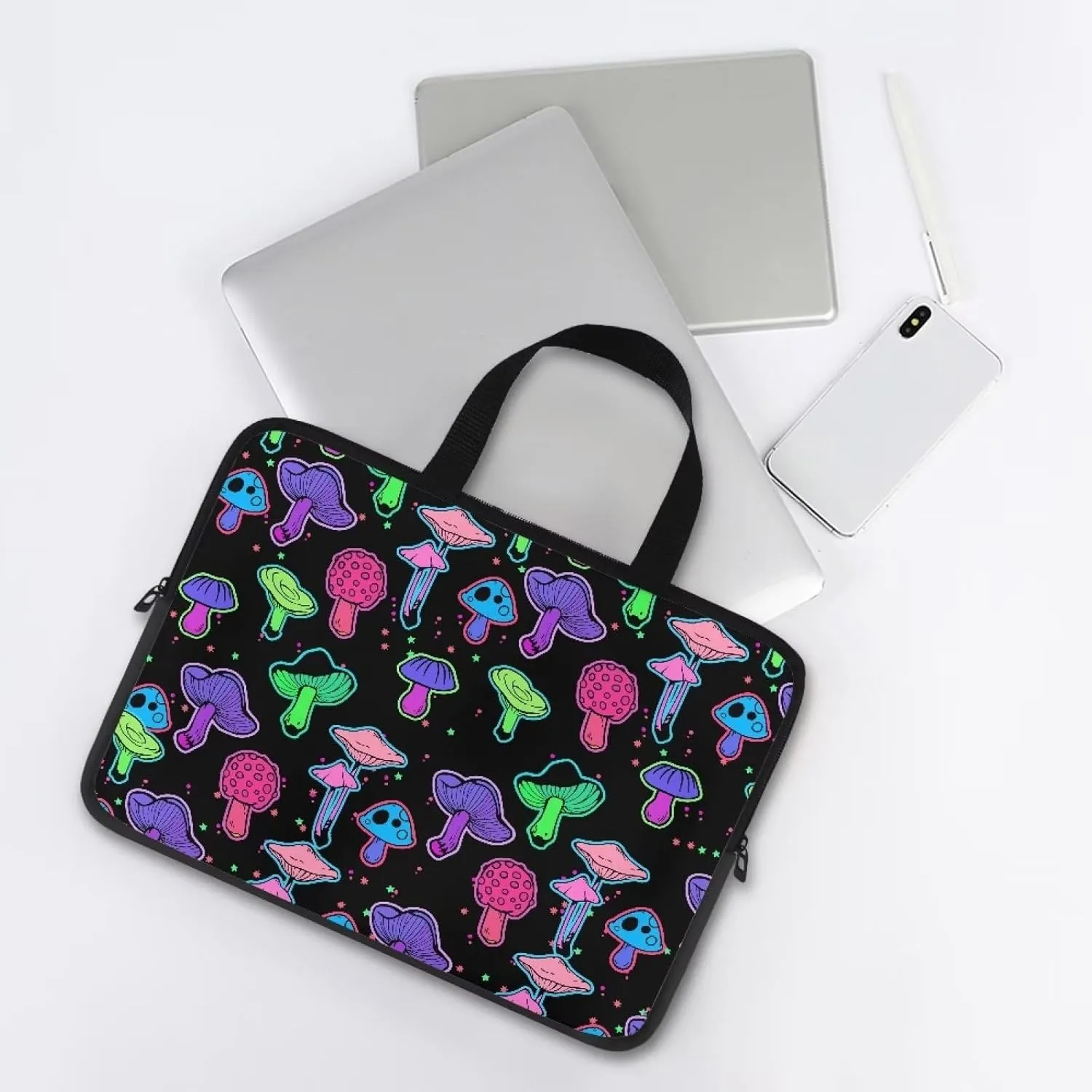 Uasibuni Waterproof Laptop Tote Bag Messenger Bag Case Sleeve for 12 In 13In 15In 17In Laptop Bag