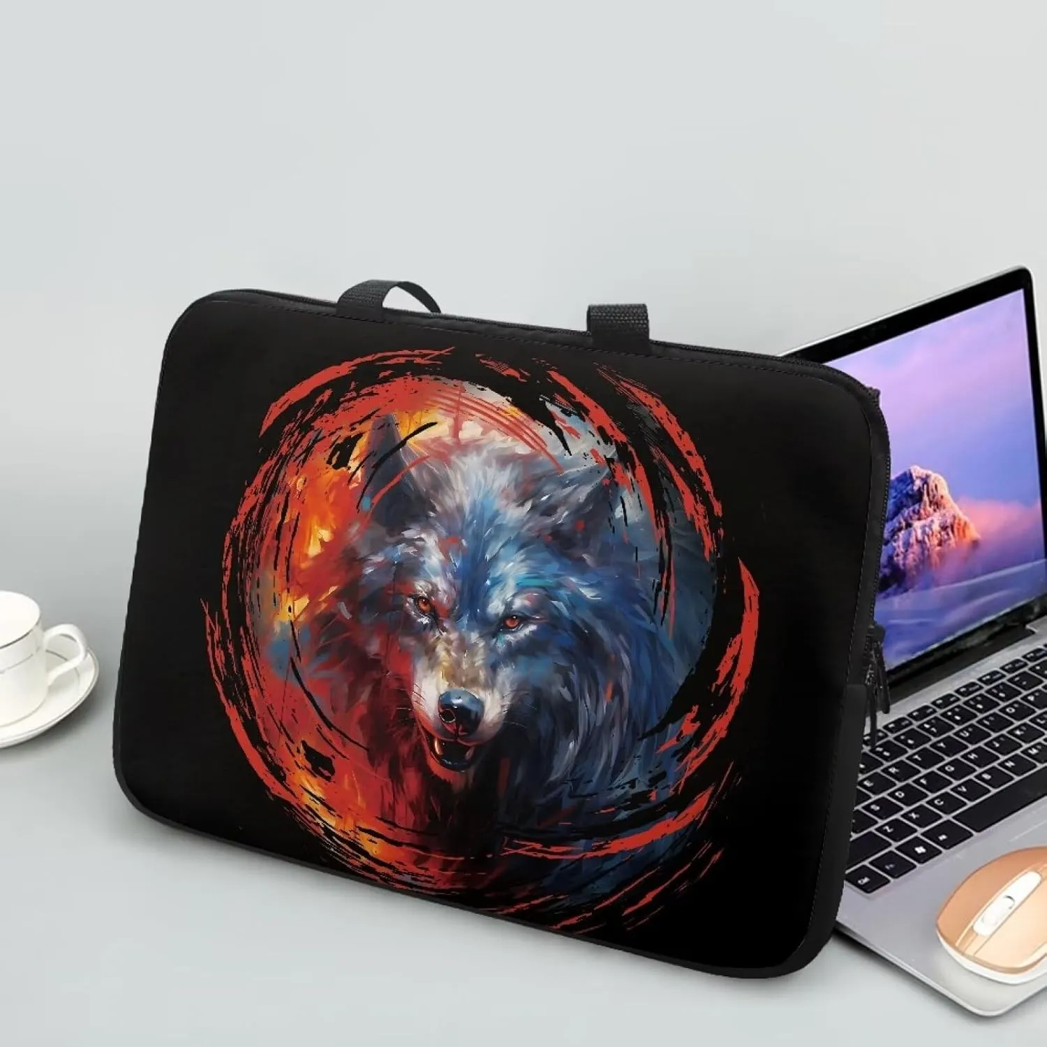 Uasibuni Women Stylish Laptop Bag 15.6 Inch Laptop Sleeve Bag Laptop Messenger Bag Briefcase Laptop Case